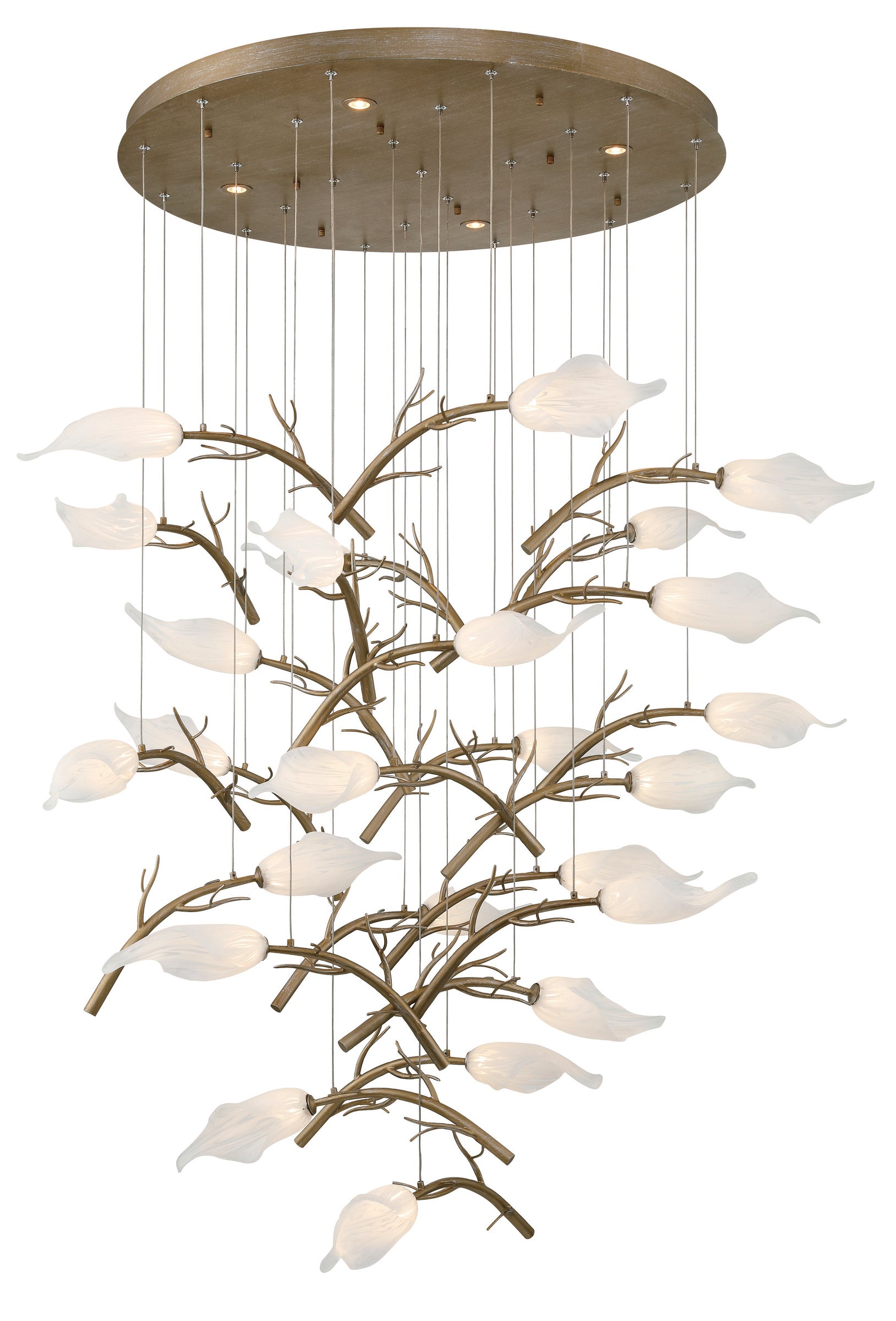 Matera 25-Light 56" Integrated LED Grand Chandelier