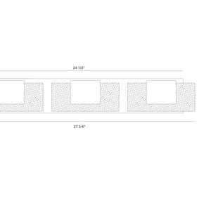 Kasha 3-Light 28" Integrated LED Vanity