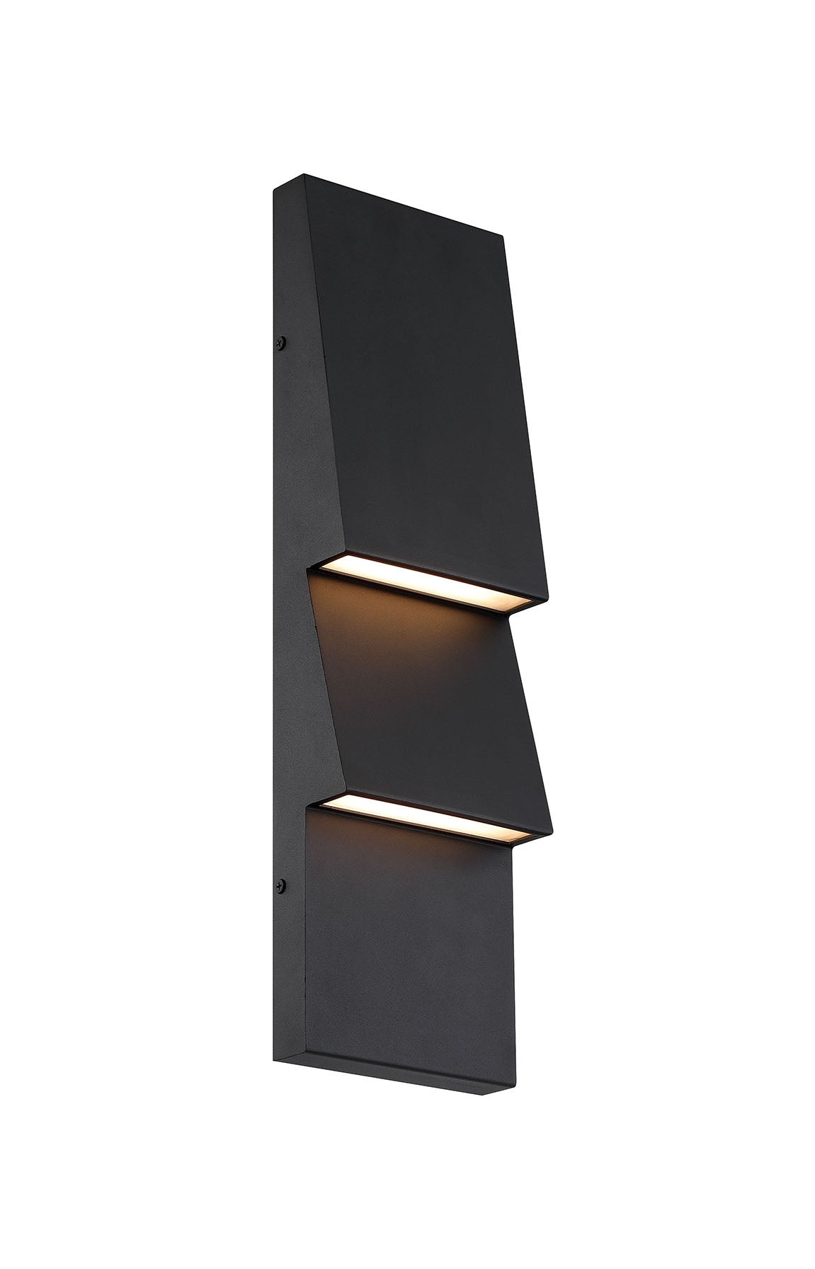 Nanton 2-Light 19" Integrated LED Outdoor Wall Sconce