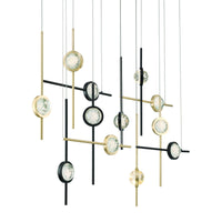 Barletta 12-Light 53" Integrated LED Grand Chandelier