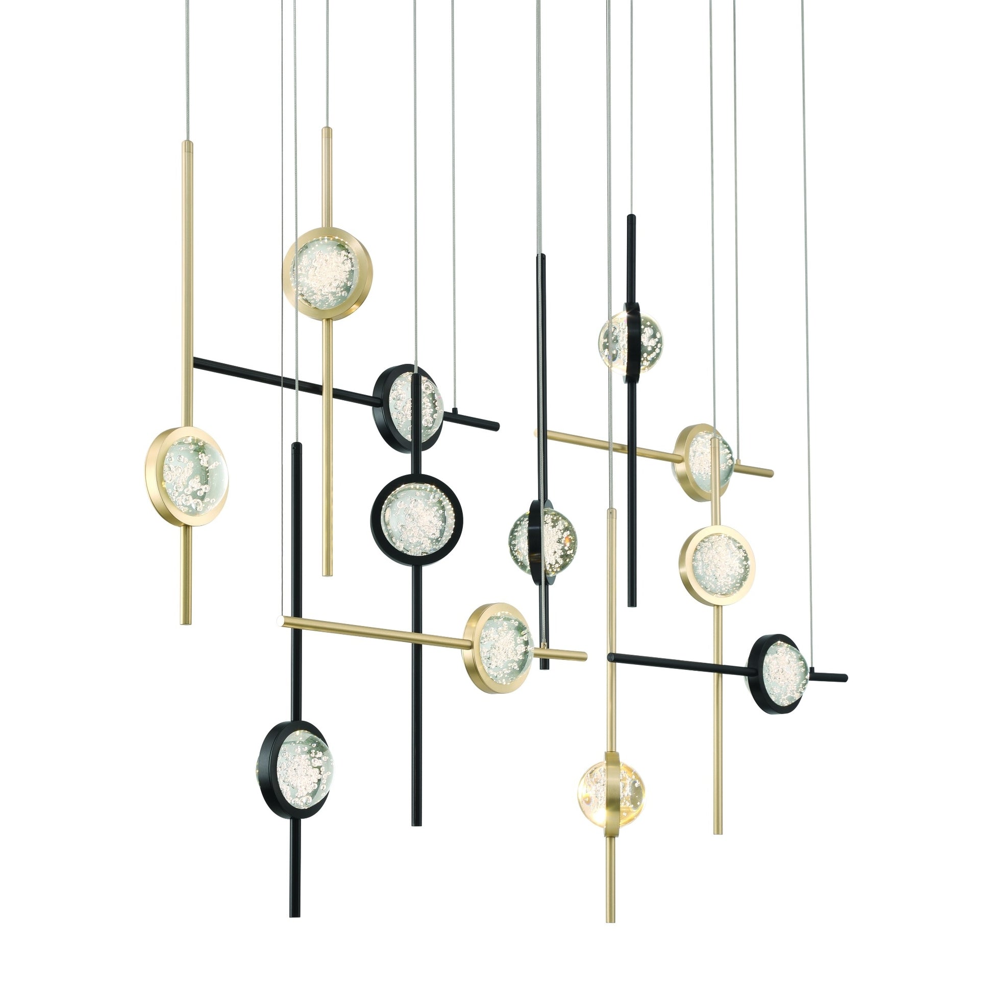 Barletta 12-Light 53" Integrated LED Grand Chandelier