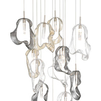 Norah 12-Light 24" Integrated LED Multi Drop Chandelier