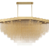Bloomfield 28-Light 73" Integrated LED Grand Chandelier