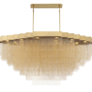 Bloomfield 28-Light 73" Integrated LED Grand Chandelier