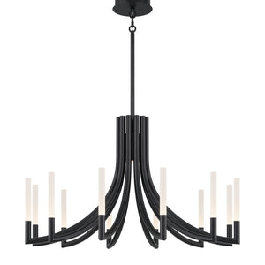 Olette 12-Light 36" Integrated LED Chandelier
