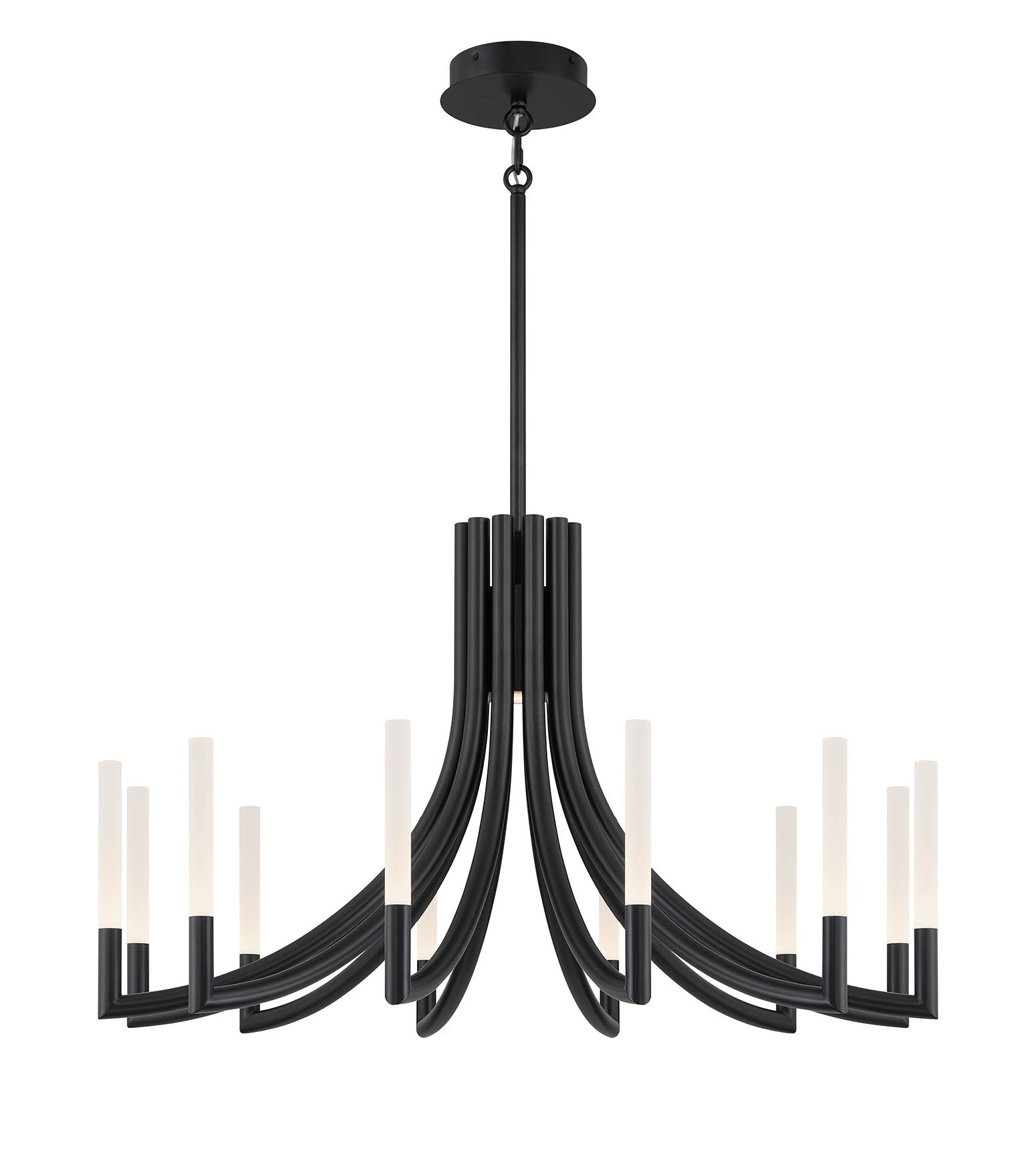 Olette 12-Light 36" Integrated LED Chandelier