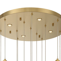 Jateo 16-Light 24" Integrated LED Multi Drop Chandelier