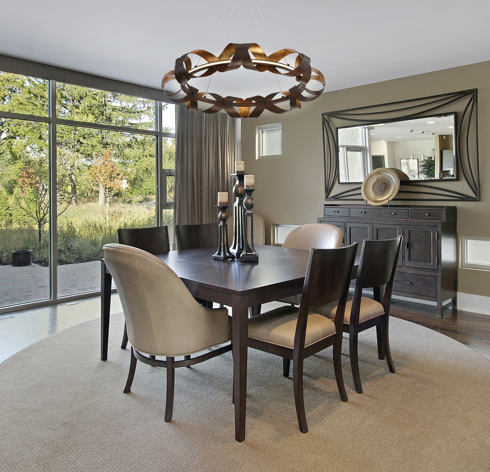 Banderia 44" Integrated LED Chandelier