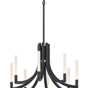 Olette 8-Light 24" Integrated LED Pendant Chandelier