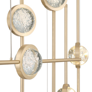 Barletta 6-Light 32" Integrated LED Multi Drop Chandelier
