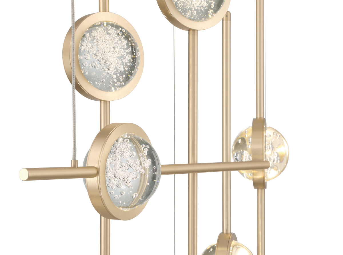 Barletta 6-Light 32" Integrated LED Multi Drop Chandelier