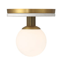 Carnagie 8" Integrated LED Flush Mount