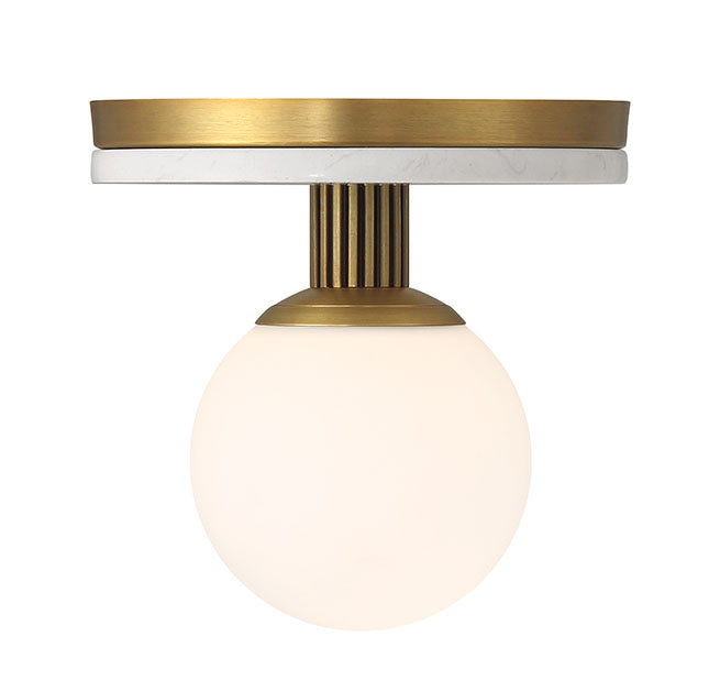 Carnagie 8" Integrated LED Flush Mount