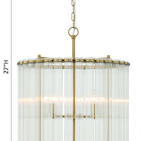 Glasbury 2-Tiers 8-Light 27" Chandelier