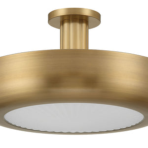 Macey 22" Integrated LED Semi-Flush Mount