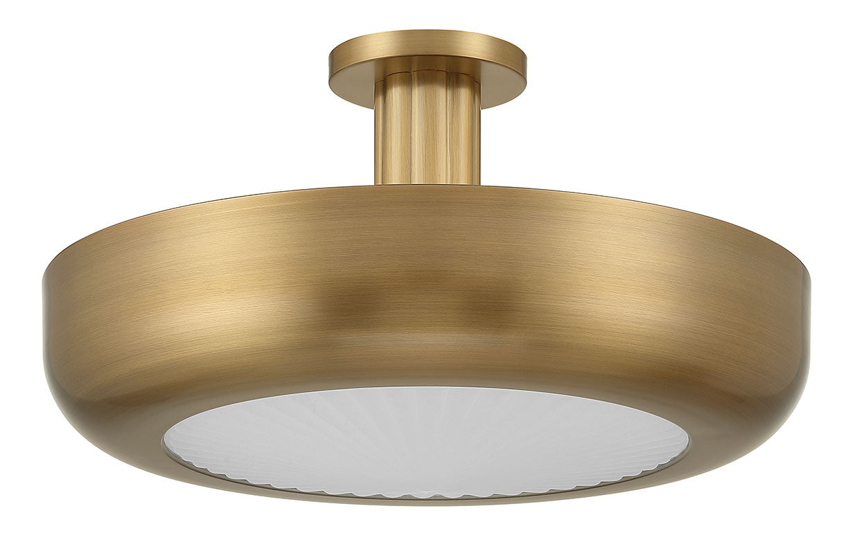 Macey 22" Integrated LED Semi-Flush Mount