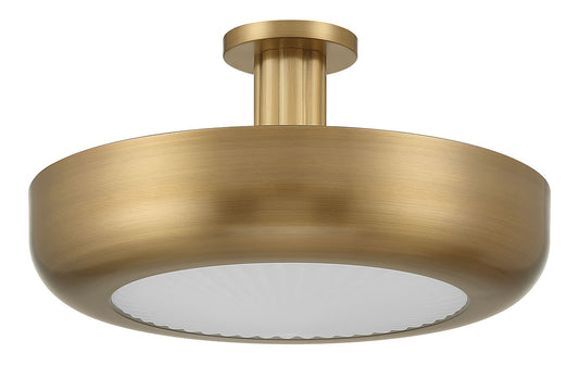 Macey 22" Integrated LED Semi-Flush Mount