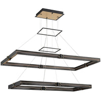Admiral 2-Tiers 2-Light 50" Integrated LED Grand Chandelier