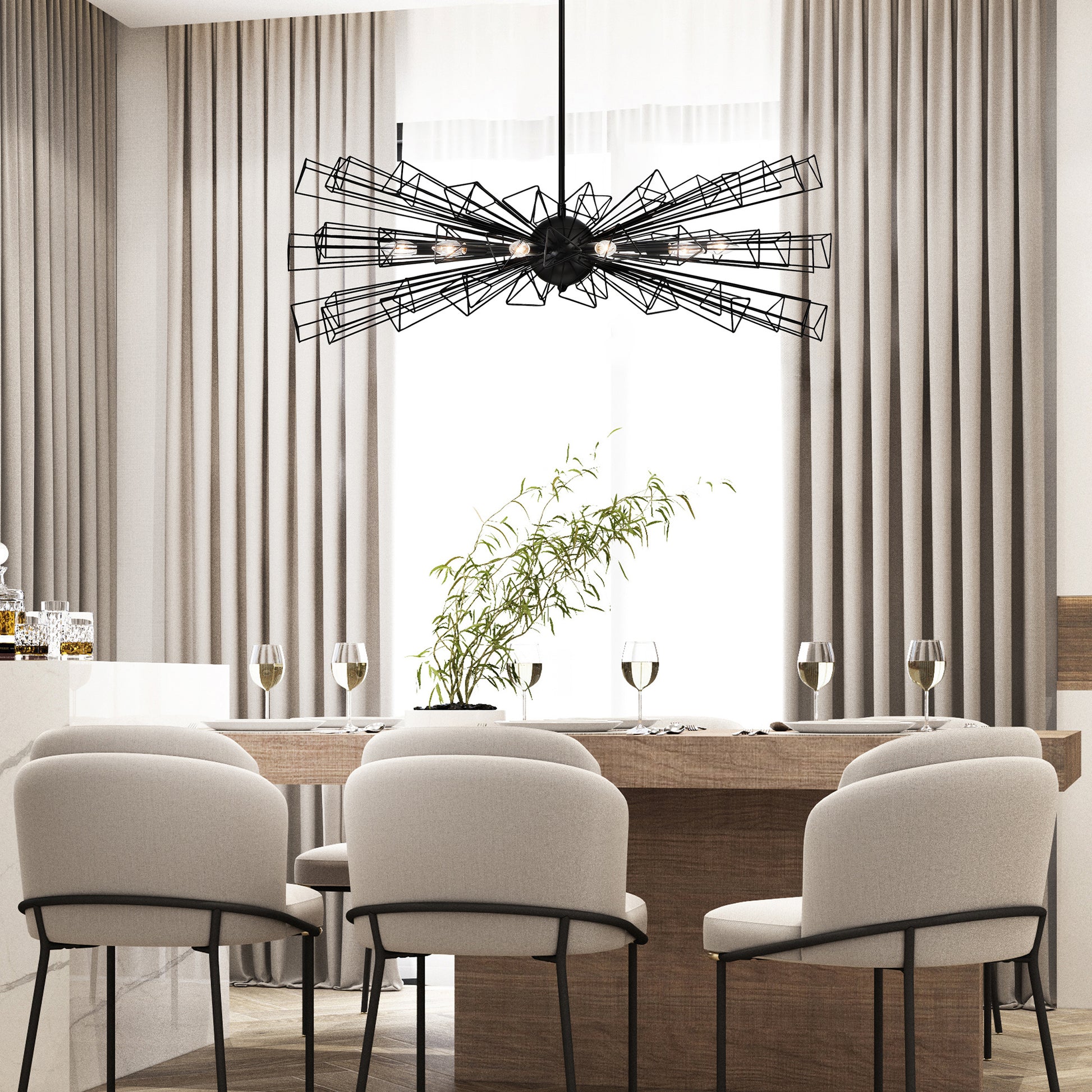 Dendelio 10-Light 45" Chandelier