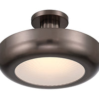 Macey 16" Integrated LED Semi-Flush Mount