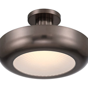 Macey 16" Integrated LED Semi-Flush Mount