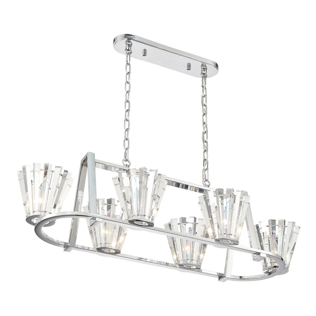 Ricca 6-Light 45" Chandelier