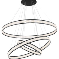 Forster 3-Tiers 3-Light 60" Integrated LED Grand Chandelier