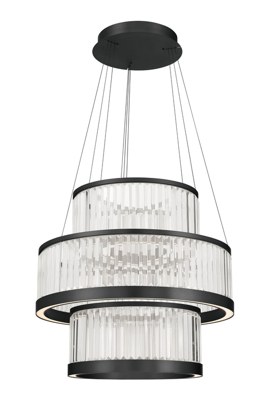Empra 3-Tiers 3-Light 35" Integrated LED Grand Chandelier