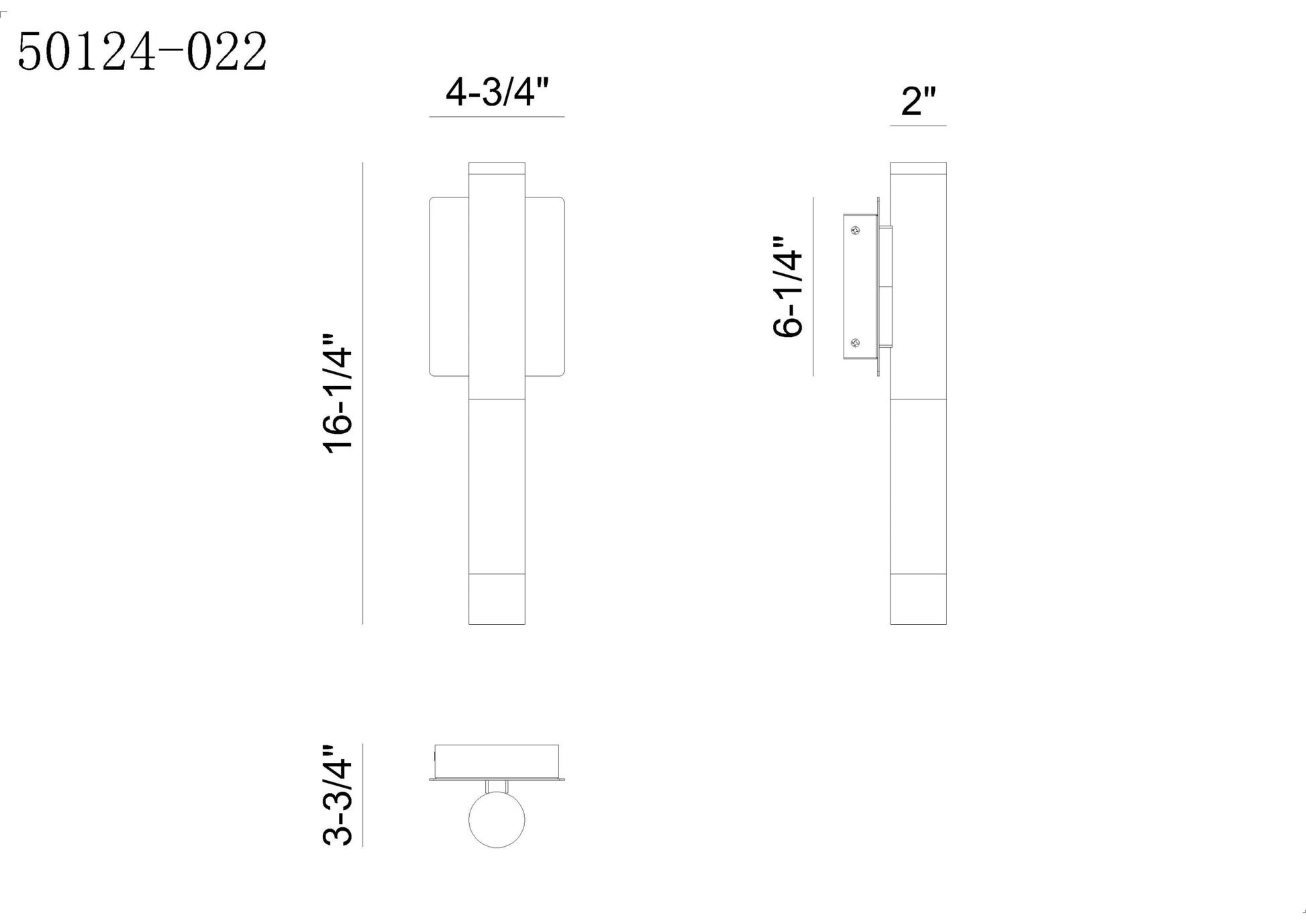 Ronda 16" Integrated LED Wall Sconce