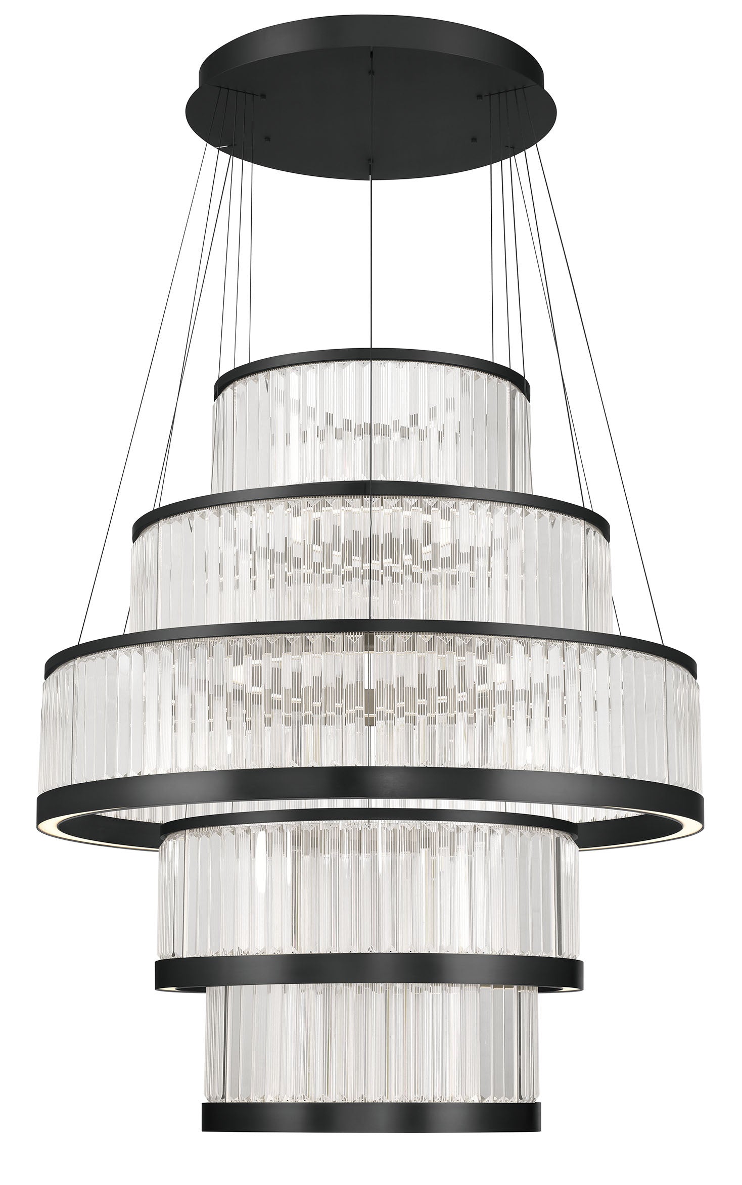 Empra 5-Tiers 5-Light 47" Integrated LED Grand Chandelier