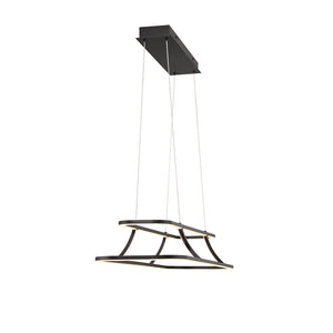 Cadoux 44" Integrated LED Linear Chandelier