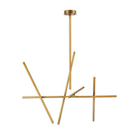Crossroads 10-Light 47" Integrated LED Chandelier