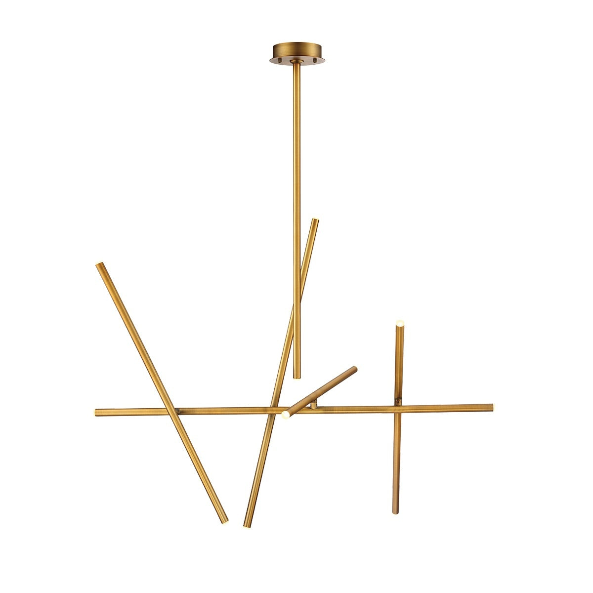 Crossroads 10-Light 47" Integrated LED Chandelier