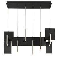 Coburg 3-Light 42" Integrated LED Linear Chandelier