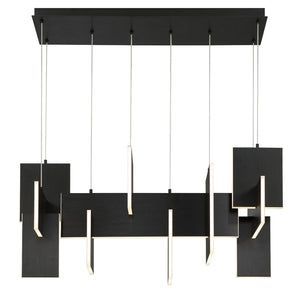 Coburg 3-Light 42" Integrated LED Linear Chandelier