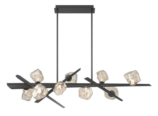 Thorah 9-Light 59" Integrated LED Linear Chandelier