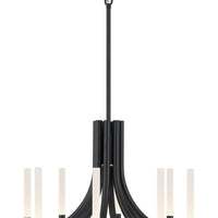 Olette 8-Light 24" Integrated LED Pendant Chandelier