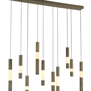 Ronda 10-Light 50" Integrated LED Linear Chandelier