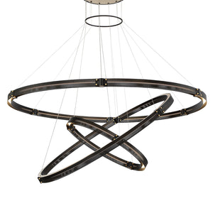 Admiral 3-Tiers 3-Light 62" Integrated LED Grand Chandelier