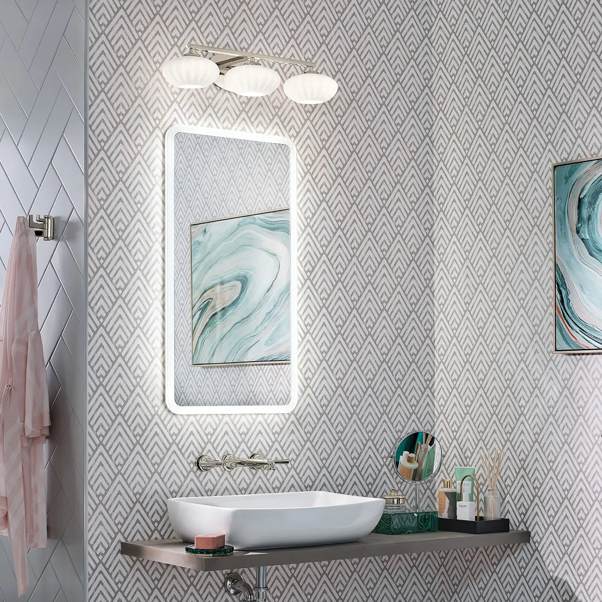 Signature Mirror LED 19.75" W x 35.5" H x 19.75" L x 0.67" D