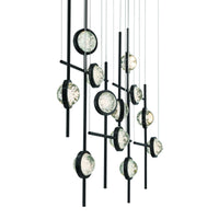 Barletta 12-Light 53" Integrated LED Grand Chandelier