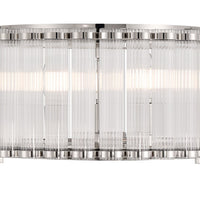 Glasbury 5-Light 18" Flush Mount