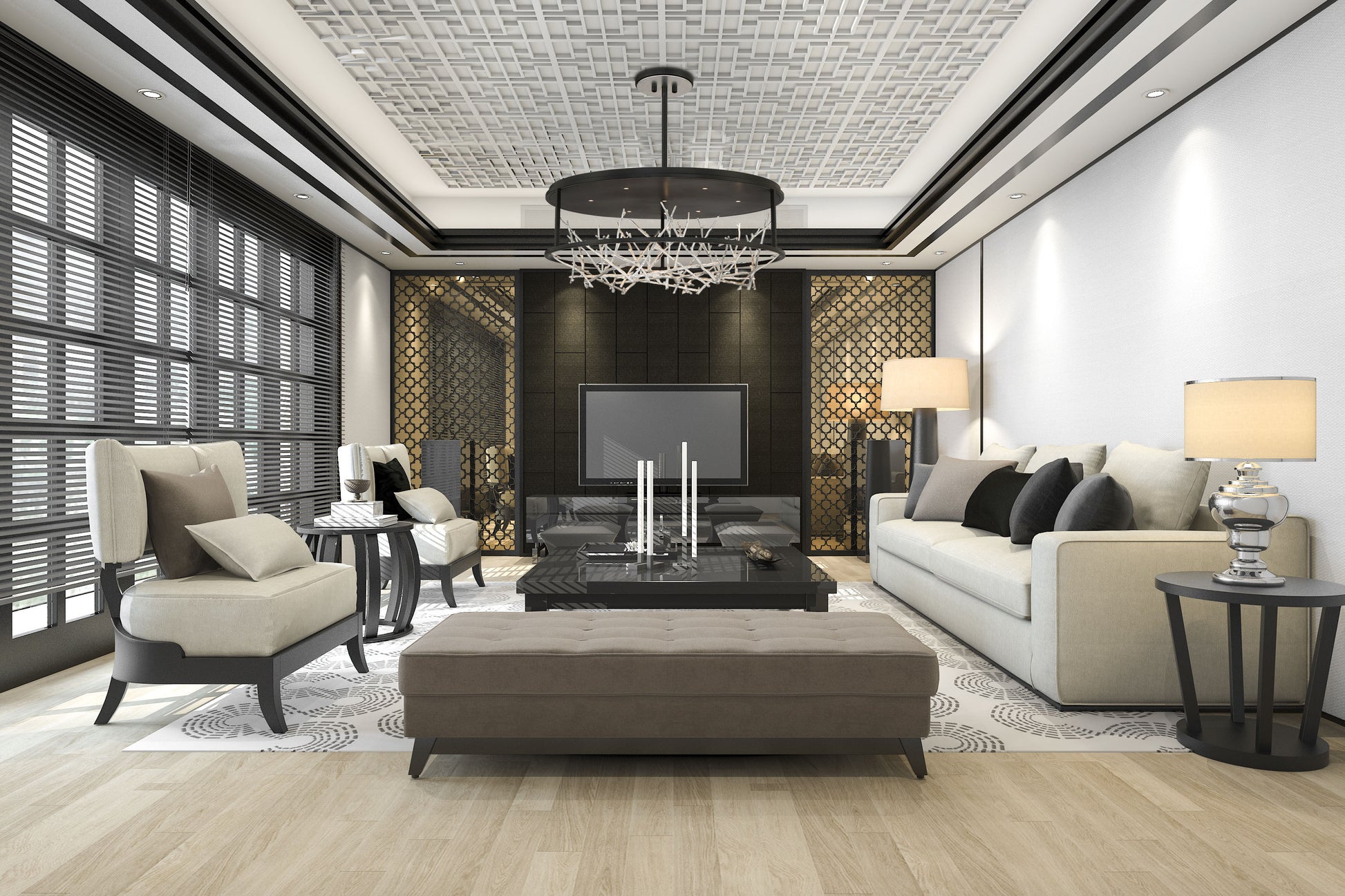 Aerie 31" Integrated LED Chandelier