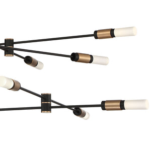 Albany 12-Light 41" Integrated LED Chandelier