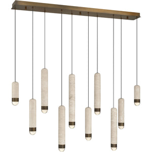 Cambre 10-Light 50" Integrated LED Linear Chandelier