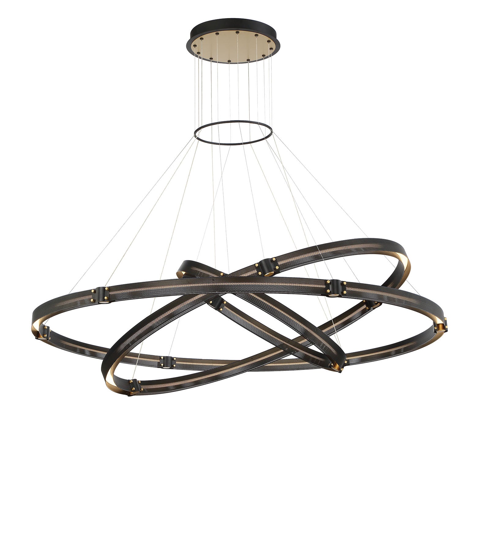 Admiral 3-Tiers 3-Light 62" Integrated LED Grand Chandelier