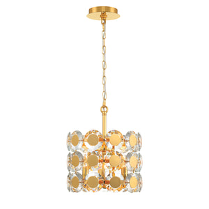 Perrene 3-Light 14" Pendant Chandelier