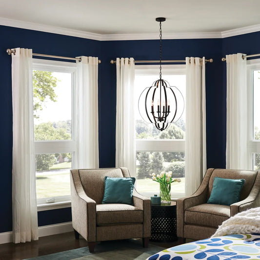 Voleta Large Foyer Pendant 4Lt
