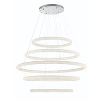 Sassi 5-Tier 60" LED Grand Chandelier