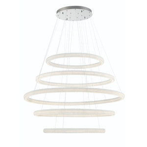 Sassi 5-Tier 60" LED Grand Chandelier